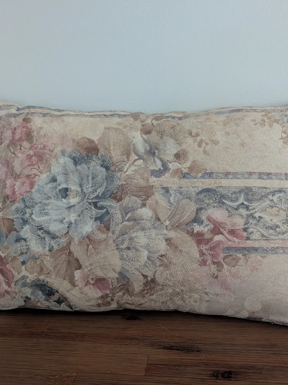 Handmade Vintage Floral Throw Pillow Lot Set Collectible Cute Country Cottage